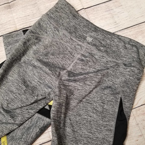 FOREVER 21 gray black panel leggings S - Picture 6 of 6